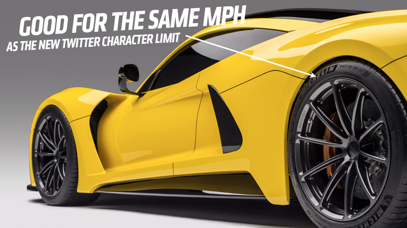 Illustration for article titled Four Reasons To Be Skeptical That Hennessey's Venom F5 Will Break The 300 MPH BarrierÂ